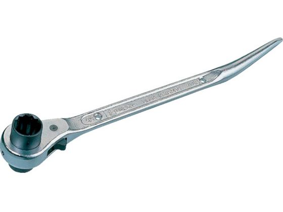 スーパー 曲りしの付・両口ラチェットレンチ(爪式)六角対辺:17×21 全長:310mm RNB1721 スーパー 曲りしの付・両口ラチェットレンチ(爪式)六角対辺:17×21 全長:310mm RNB1721
