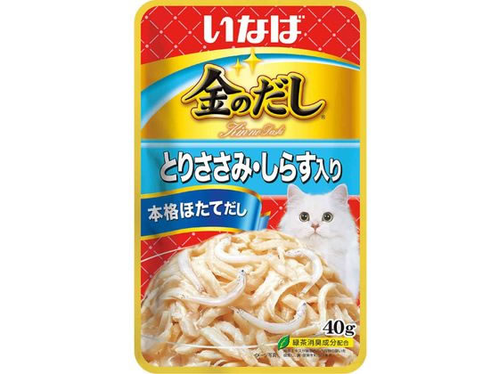 いなばペットフード 金のだしパウチ ささみしらす40g いなばペットフード 金のだしパウチ ささみしらす40g
