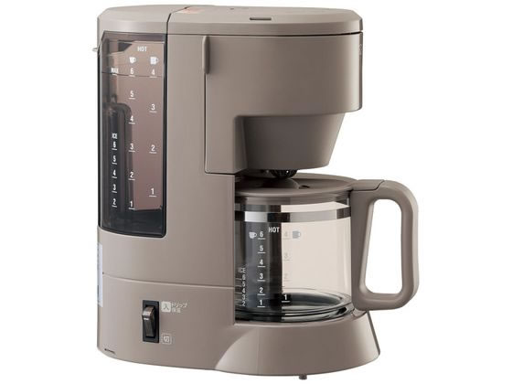 象印 コーヒーメーカー e angle select ライトブラウン EC-MK60E3-TL 象印 コーヒーメーカー e angle select ライトブラウン EC-MK60E3-TL