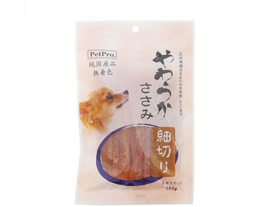 ペットプロジャパン 純国産やわらかささみ細切り 100g ペットプロジャパン 純国産やわらかささみ細切り 100g