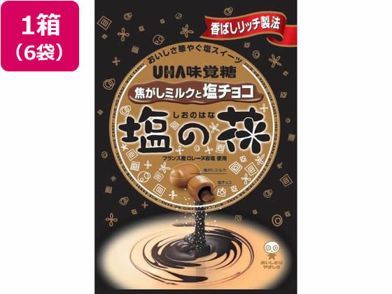 UHA味覚糖 塩の花 71g×6袋 UHA味覚糖 塩の花 71g×6袋