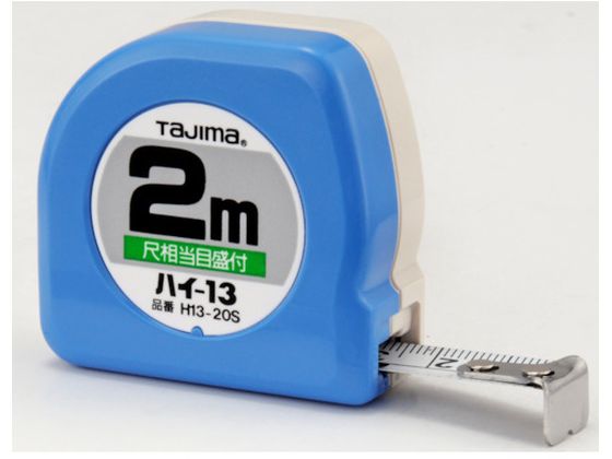 タジマ ハイ-13 2m 尺相当目盛付 ブリスター H1320SBL タジマ ハイ-13 2m 尺相当目盛付 ブリスター H1320SBL