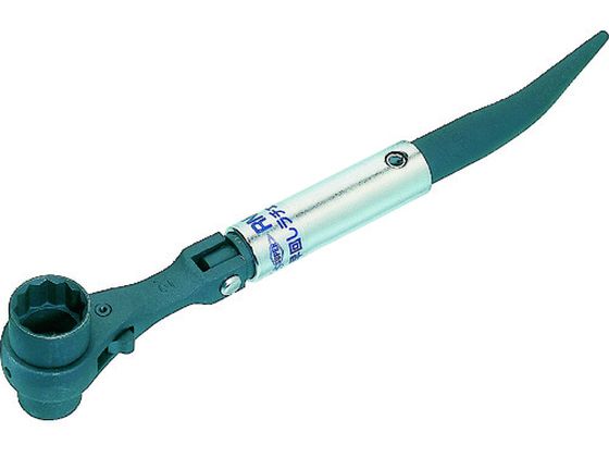 スーパー 早回し・両口ラチェットレンチ(曲がりしの付)呼び:17×19 全長:287mm RND-1719 スーパー 早回し・両口ラチェットレンチ(曲がりしの付)呼び:17×19 全長:287mm RND-1719