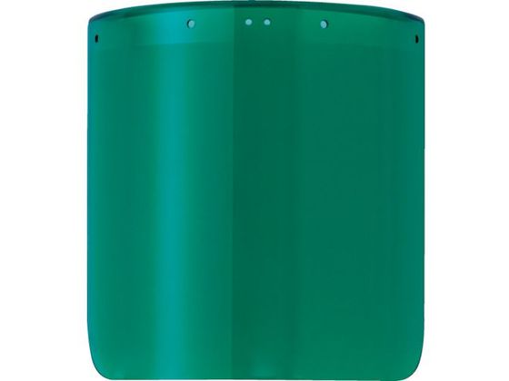 TRUSCO 防災面用替レンズ グリーン TLFH-1G