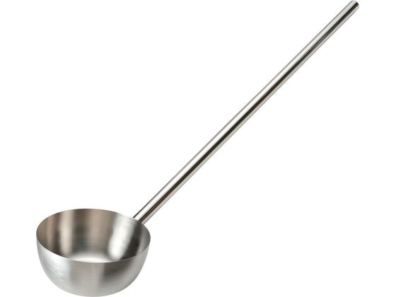 エムテートリマツ 18-8抗菌ひしゃく 目盛付 Φ15×90cmパイプ柄