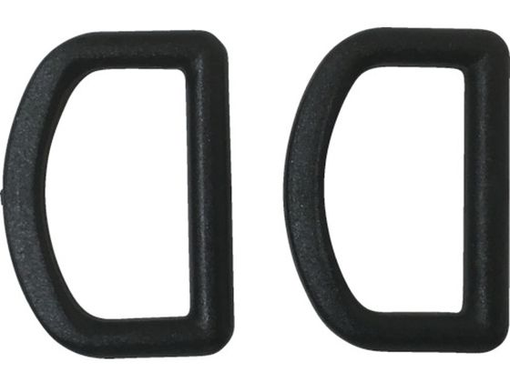ユタカメイク 金具 FDカン A30×B24×C9 ブラック JE-04