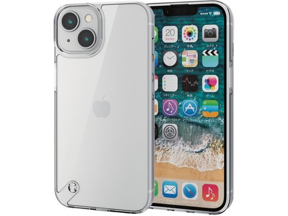 エレコム iPhone14 13 ケース カバー ハイブリッド PM-A22AHVCKCR エレコム iPhone14 13 ケース カバー ハイブリッド PM-A22AHVCKCR