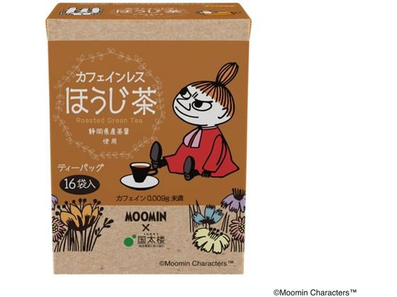 国太楼 ムーミン カフェインレス ほうじ茶 三角ティーバッグ 16P 国太楼 ムーミン カフェインレス ほうじ茶 三角ティーバッグ 16P