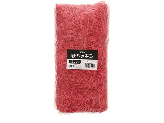 ヘイコー 紙パッキン 300g アカ 1袋 003801304 ヘイコー 紙パッキン 300g アカ 1袋 003801304