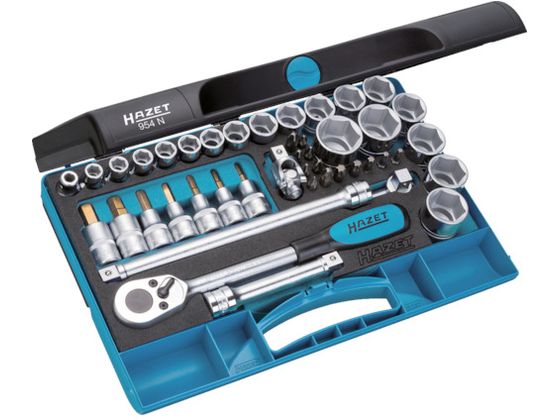 HAZET ソケットレンチセット(差込角12.7mm) スマートケース入り 954N HAZET ソケットレンチセット(差込角12.7mm) スマートケース入り 954N