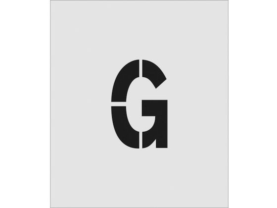 IM ステンシル G 文字サイズ150×95mm AST-G15095