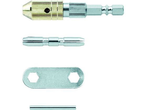 TRUSCO 電動用精密ドリルチャック 0.1〜3.2mm コレット2個付 TDPV3.2 TRUSCO 電動用精密ドリルチャック 0.1〜3.2mm コレット2個付 TDPV3.2