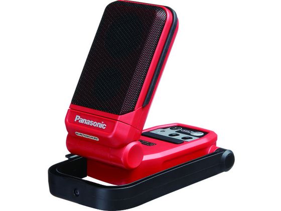Panasonic 工事用 充電ワイヤレススピーカー USB端子付き 赤 Panasonic 工事用 充電ワイヤレススピーカー USB端子付き 赤