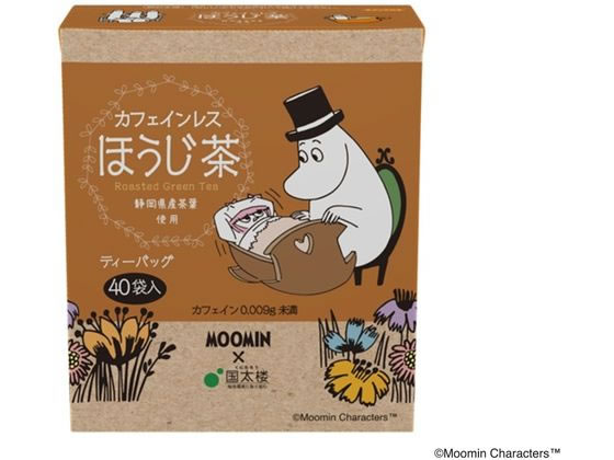 国太楼 ムーミン カフェインレス ほうじ茶 三角ティーバッグ 40P 国太楼 ムーミン カフェインレス ほうじ茶 三角ティーバッグ 40P