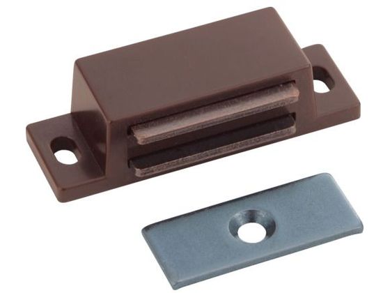 TRUSCO マグネットキャッチ 樹脂製・横型 TSM-75P-BR