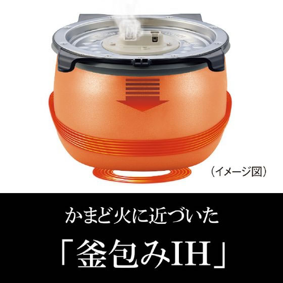 タイガー 圧力IH炊飯ジャー(5.5合炊) e angle select ホワイト JPI 