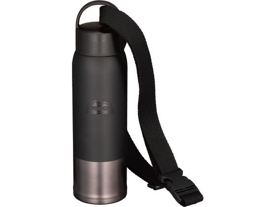 シービージャパン BOCCA 極軽ストラップ付ボトル スクリュー 490ml BK