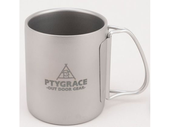 PTYGRACE チタン二重マグカップ 300mL PY-C015 PTYGRACE チタン二重マグカップ 300mL PY-C015