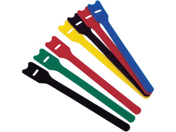 TRUSCO マジックバンド ストラップ 15cm 黒 (4本入) MKS-1915-BK TRUSCO マジックバンド ストラップ 15cm 黒 (4本入) MKS-1915-BK