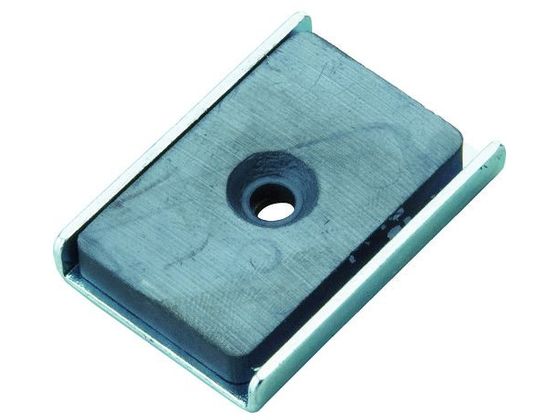 TRUSCO キャップ付フェライト磁石 43mm×30.2mm×7mm 1個