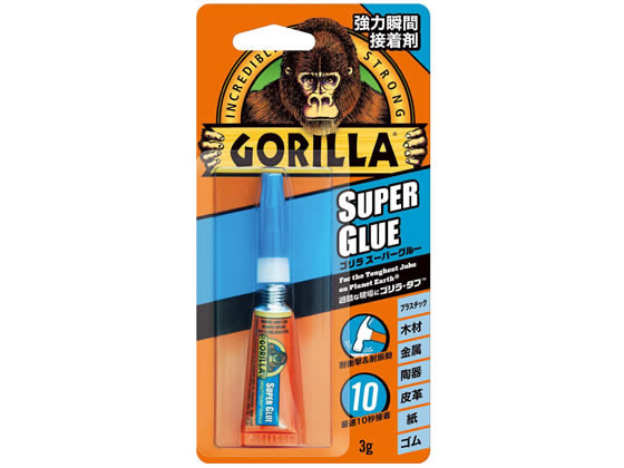 呉工業 強力瞬間接着剤 ゴリラスーパーグルー 3g NO.1771