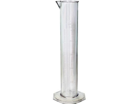 新潟精機 PC製メスシリンダ 500ml PM-500