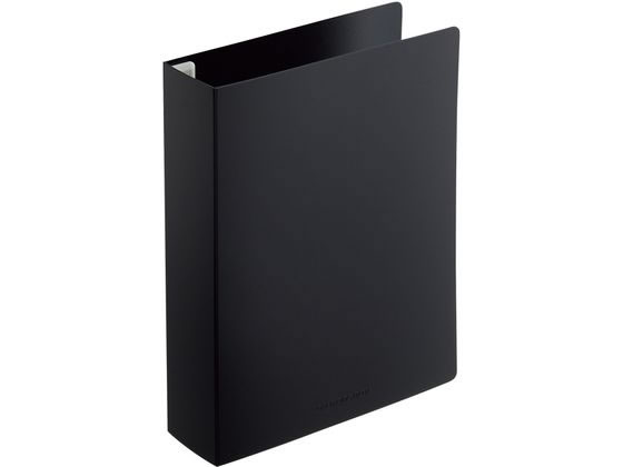 ●色：ブラック●規格：Ａ５・Ｓ型・２４穴●サイズ：縦２１６×横１６８×背幅４７ｍｍ●材質：表紙・ストッパー／ポリプロピレン（本体生地厚：１．０ｍｍ）、とじ具／ポリプロピレン・ＡＢＳ樹脂●最大収容枚数：
