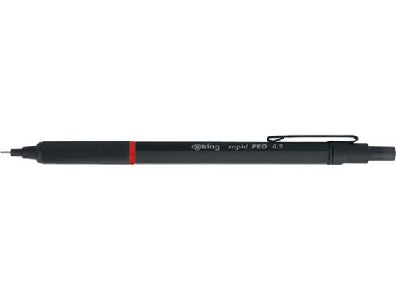ロットリング ラピッドプロ メカニカルペンシル ブラック 0.5mm 1904258 ロットリング ラピッドプロ メカニカルペンシル ブラック 0.5mm 1904258
