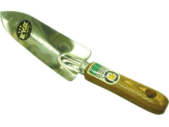 ●型番：154556●刃先幅（mm）：60 ●刃先長（mm）：150 ●全長（mm）：275●全長275mm ●先幅60mm ●頭部長さ150mm ●頭部板厚1．2mm●頭部：ステンレス ●柄：天然木