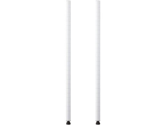 エレクター ベーシックシリーズ ポール 650mm ホワイト(2本入) B26PW2