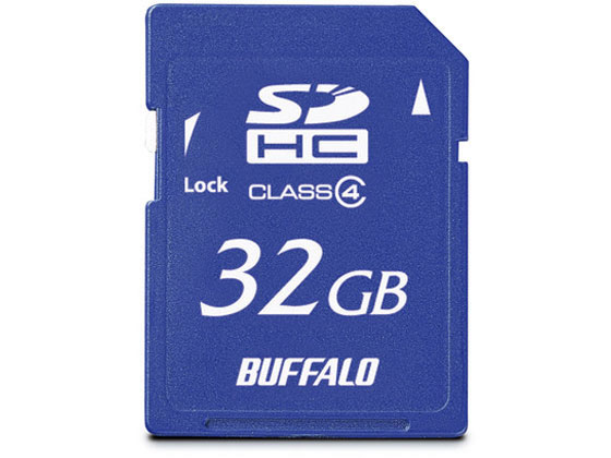 バッファロー Class4 SDHCカード 32GB RSDC-S32GC4B バッファロー Class4 SDHCカード 32GB RSDC-S32GC4B