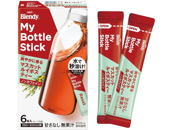 AGF ブレンディ マイボトルスティック マスカットルイボスティー 6本 AGF ブレンディ マイボトルスティック マスカットルイボスティー 6本