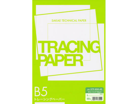 SAKAETP B5 Sトレーシング45g／? 50枚 STP-B5K-45