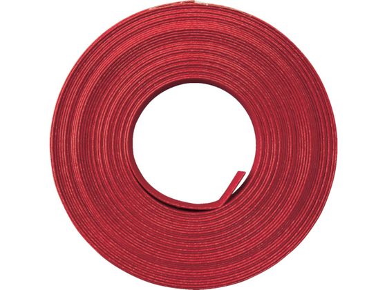 ユタカメイク 梱包用品 紙バンド 約14.5mm×約10m レッド