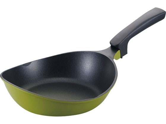 ウルシヤマ金属工業 楽チンPAN 23cm グリーン 3609400 ウルシヤマ金属工業 楽チンPAN 23cm グリーン 3609400
