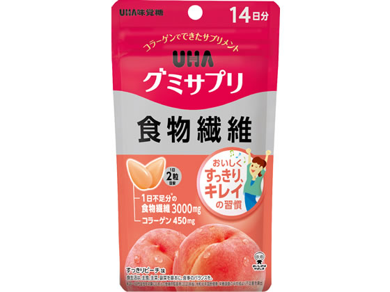UHA味覚糖 UHAグミサプリ 食物繊維14日分 UHA味覚糖 UHAグミサプリ 食物繊維14日分