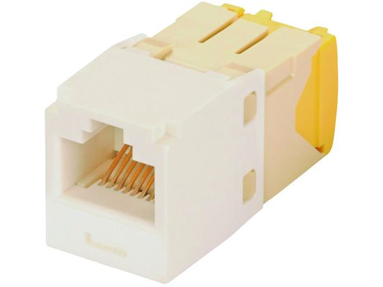 パンドウイット カテゴリ5E RJ45モジュラージャック UTP 28・30AWG 白