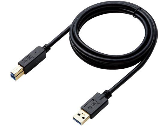 エレコム USBケーブル USB3.0 A-B 1.5m DH-AB3N15BK エレコム USBケーブル USB3.0 A-B 1.5m DH-AB3N15BK