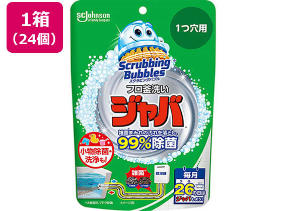 ジョンソン スクラビングバブル ジャバ 1つ穴用 160g×24個
