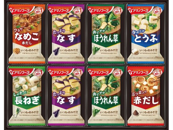 アマノフーズ おみそ汁ギフト300M 24食 アマノフーズ おみそ汁ギフト300M 24食