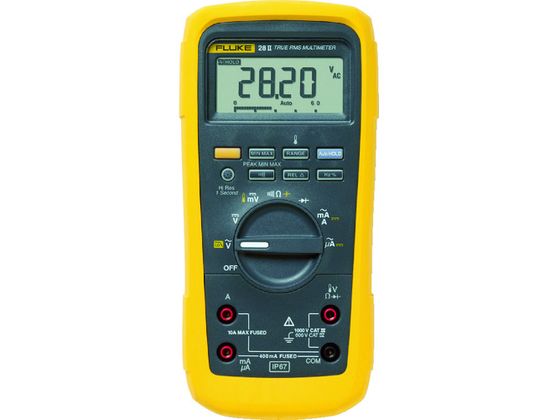 FLUKE 防水・防塵マルチメーター(温度測定機能・ローパスフィルター) 28-2