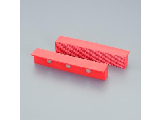 エスコ バイス口金 ラバー製 マグネット付 2個 156×25mm