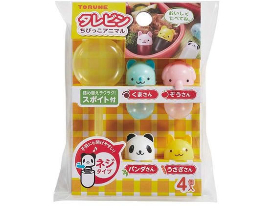 トルネ タレビン ちびっこアニマル 4個 P-3568 トルネ タレビン ちびっこアニマル 4個 P-3568