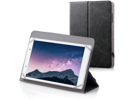 エレコム タブレット汎用ケース ブックタイプ 7-8.4inch TB-08SGLBK エレコム タブレット汎用ケース ブックタイプ 7-8.4inch TB-08SGLBK
