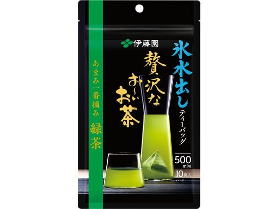 伊藤園 贅沢なお〜いお茶 あまみ一番摘み緑茶10袋 伊藤園 贅沢なお〜いお茶 あまみ一番摘み緑茶10袋