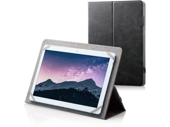 エレコム タブレット汎用ケース ブック 8.5-10.5inch TB-10SGLBK