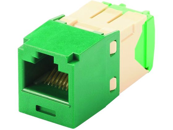 パンドウイット カテゴリ6 RJ45モジュラージャック UTP 28・30AWG 緑