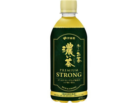 伊藤園 おーいお茶濃い茶 プレミアムストロング 470mL 伊藤園 おーいお茶濃い茶 プレミアムストロング 470mL