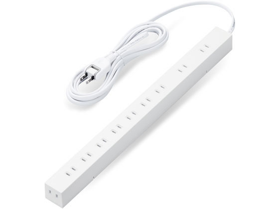 エレコム 電源タップ 10個口 ホコリ防止 雷ガード 3m T-H0103WH エレコム 電源タップ 10個口 ホコリ防止 雷ガード 3m T-H0103WH