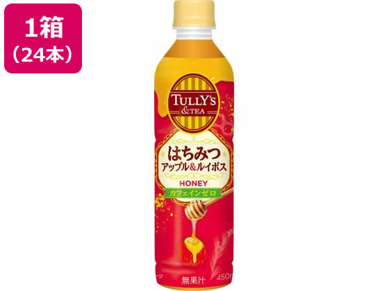 伊藤園 TULLY'S & TEA はちみつアップル&ルイボス 450mL 24本 伊藤園 TULLY'S & TEA はちみつアップル&ルイボス 450mL 24本